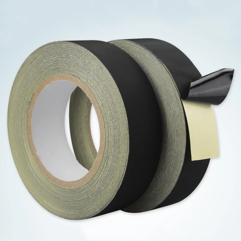 1PCS Black Acetate Cloth Single Adhesive Tape High Temperature Resistance Tape For Electric Phone LCD Repair 30M