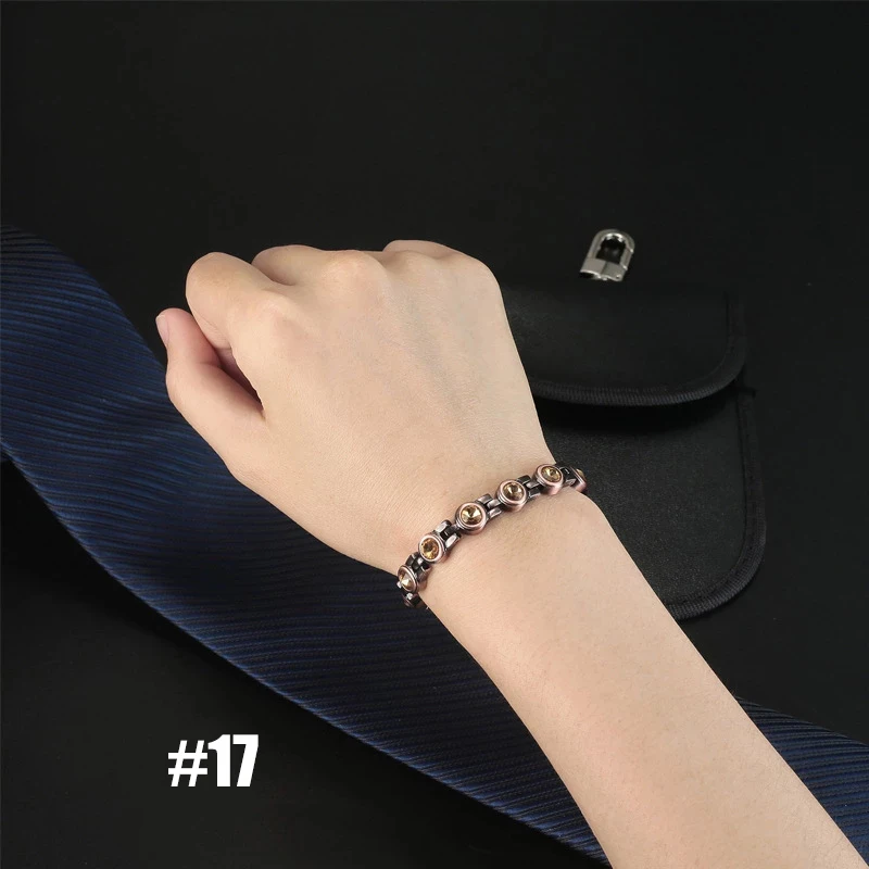 Vintage Copper Magnetic Bracelets For Women Pain Relief Pure Copper Adjustable Bio Energy Blood Pressure Accessory Bracelet