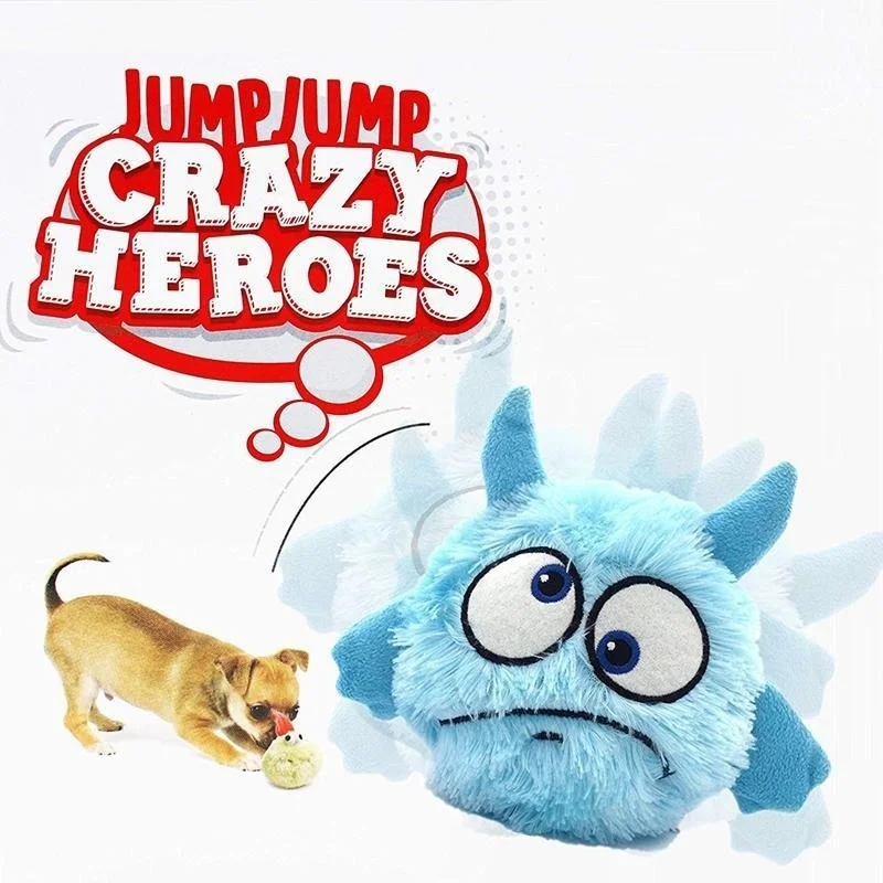 Interactive Monster Plush Giggle Ball Shake Crazy Bouncer Dog Toy Exercise  Electronic Toy For Puppy Motorized Entertainment Pets - Dog Toys -  AliExpress