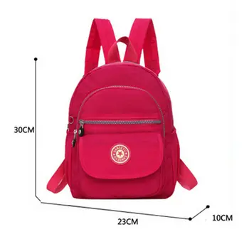 

2019 Mini Women Backpack Purse Nylon Small Backpack Shoulder Rucksack Bag Travel