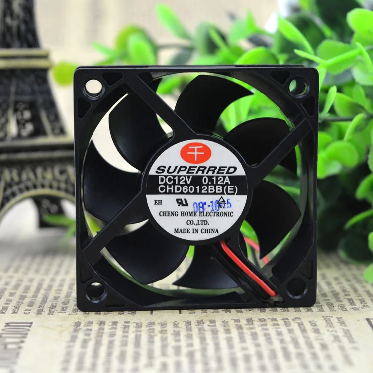 CHD6012BB 12V 0.12A 6 см 6020 защиты электродвигателя Вентилятор охлаждения