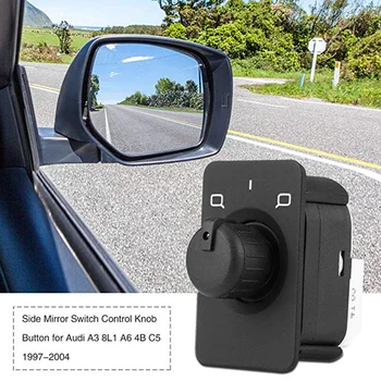 

Car Side Mirror Switch Control Knob Button for A3 8L1 A6 Avant 4B C5 1997-2004 4B0959565A