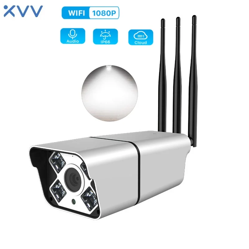 Xiaovv B5 1080P HD IP камера Wi Fi V380 приложение водонепроницаемый безопасности