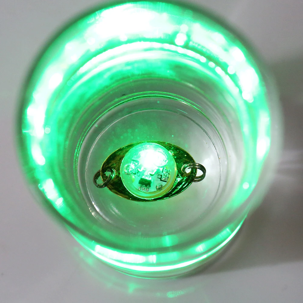 

25*17 Ultra-long Shining Time LED Deep Drop Underwater Eye Shape Super Bright Fishing Squid Fish Lure Light Flash Lamp