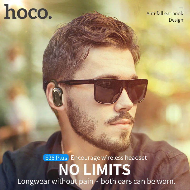 НОСО Беспроводной Bluetooth наушники Портативный наушники Bluetooth гарнитура автомобиль Hands-free вкладыши С микрофоном для iOS Android