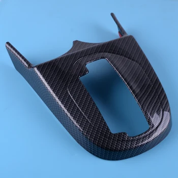 

DWCX Car ABS Carbon Fiber Interior Gear Shift Frame Box Panel Cover Fit For Honda Fit Jazz 2014 2015 2016 2017 2018