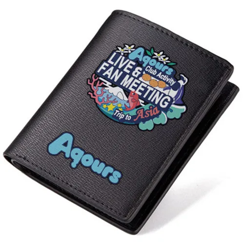 Lovelive Aqours кошелек Love Live - Цвет: B