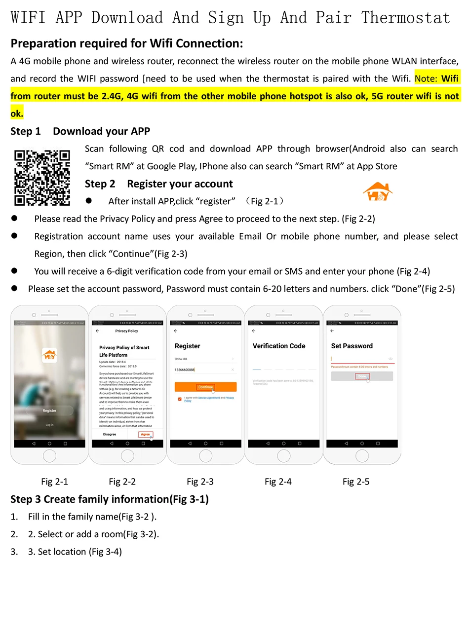 Wi-Fi APP control HY02B05 90-240V 16A 3A термостат для комнатного управления температурой для электрической или водной системы отопления