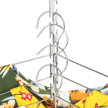 

Anti-slip Storage Hanger Wardrobe Clothes Multifunction Stainless Steel Scarf Drying Towel Racks for Home Bedroom Decor