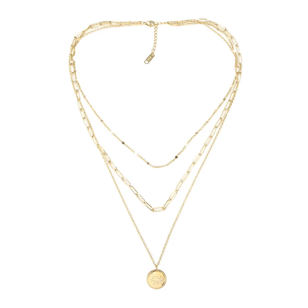 ZMFashion Trendy Multilayer Carpe Diem 