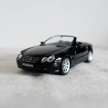 

1/43 Scale Alloy Classic Toy Car Ben SL600 Metal Die cast Convertible Toy Car Model Collection Static Model For Kids Gift