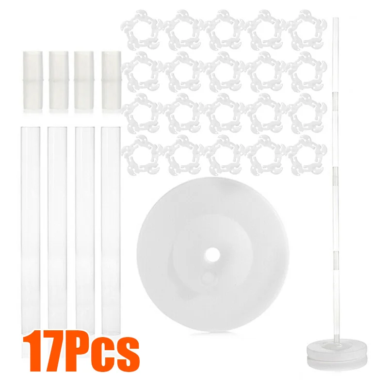  Plastic Balloon Arch Column Stand Base Kit Set Wedding Birthday Party Decoration