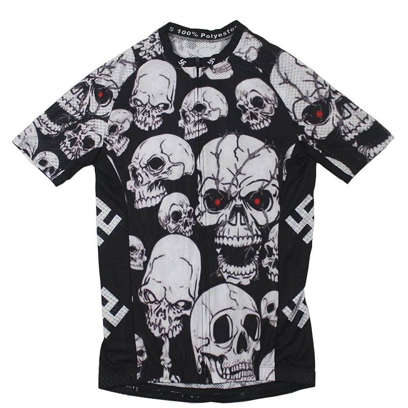 Cycling Jersey 2019 Devil Knight Series Bicycle Clothing Summer Short Sleeve Quick Dry MTB Bike Jersey Breathable Cycling Wear