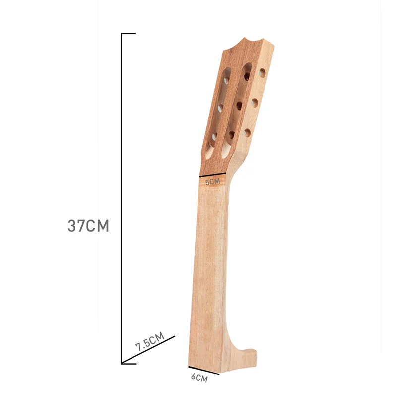 Наоми гильеле Guitalele Шея Sapele гитара укулеле Шея 4 струны Гитара Diy детали укулеле аксессуары Новинка