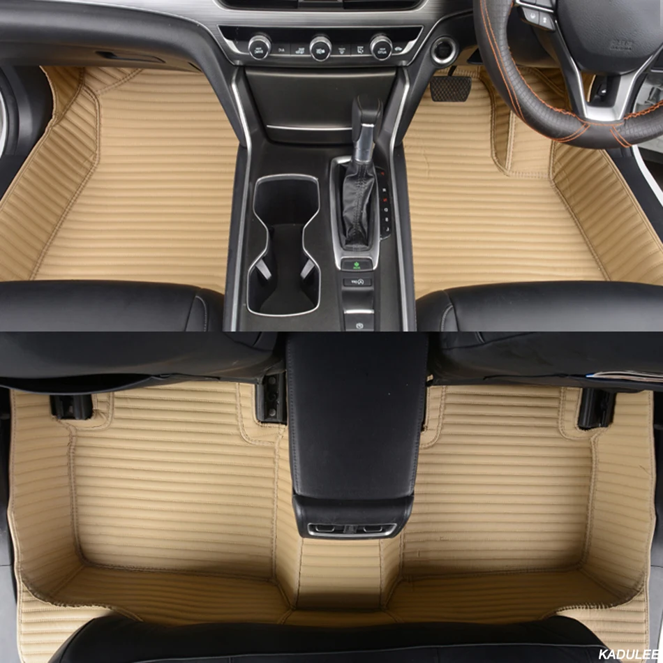 KADULEE изготовленные на заказ автомобильные коврики для Audi Q5 Q7 A4 A5 A6 Q3 A1 A3 A8 A7 S3 S5 S6 S7 S8 R8 TT SQ5 SR4-7 коврики стайлинга автомобилей