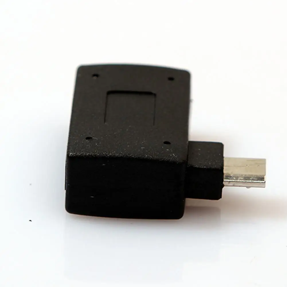 2 шт. Мини Micro USB 0 OTG кабель адаптер 90 градусов левый и правый Хост конвертер для