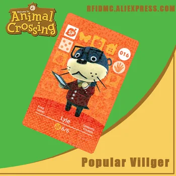 

016 Lyle Animal Crossing Card Amiibo for New Horizons