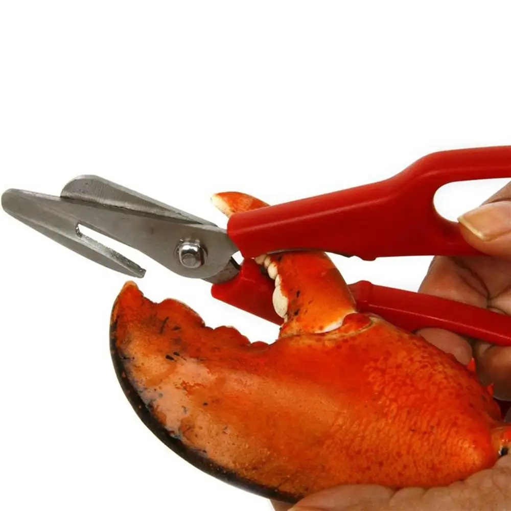Абсолютно новые ножницы для морепродуктов, рыбы, креветки, краба, ножницы для морепродуктов, кухонные инструменты, инструменты для морепродуктов, открывалка высокого качества L* 5
