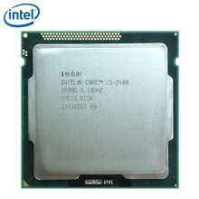 Intel processador quad-core, processador de i5-2400 ghz quad-core cpu 6m 95w lga 2400 testado 3.1, intel core 1155 i5 100% ghz trabalhando