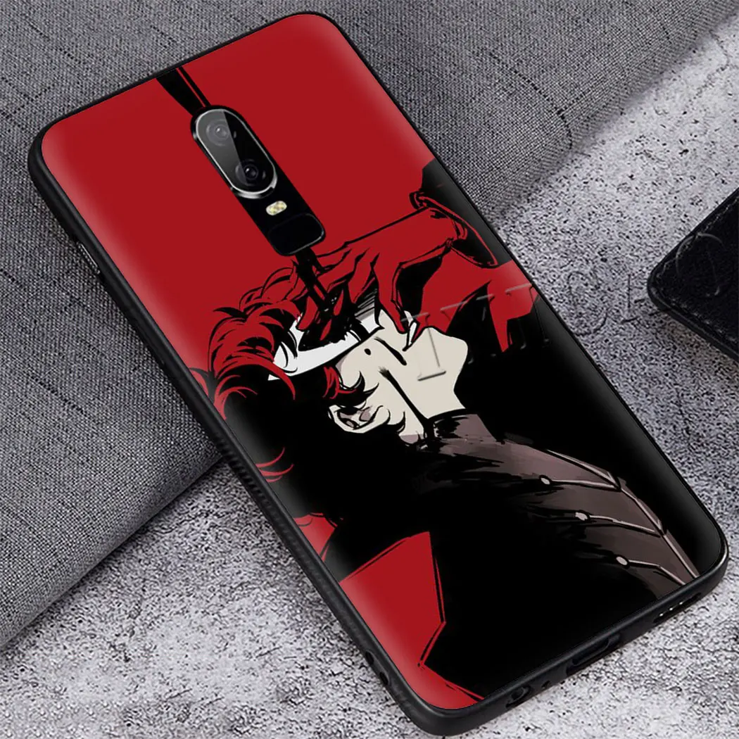 Persona 5 p5 Мягкий силиконовый чехол для телефона для oneplus 7 7T pro 5 5t 6t чехол
