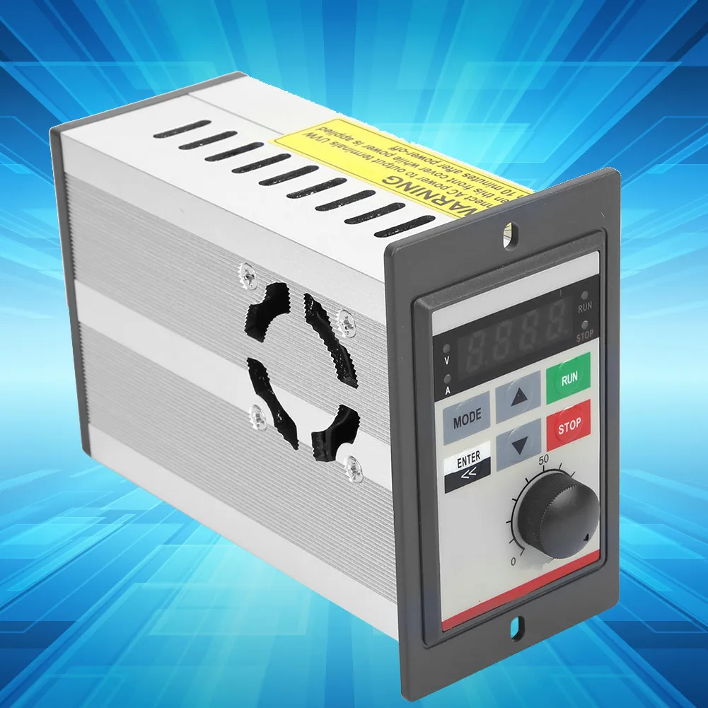 VFD инвертор 0,4 кВт мини преобразователь частоты 220 В VFD микро инвертор PAM управление однофазный мини-инвертор