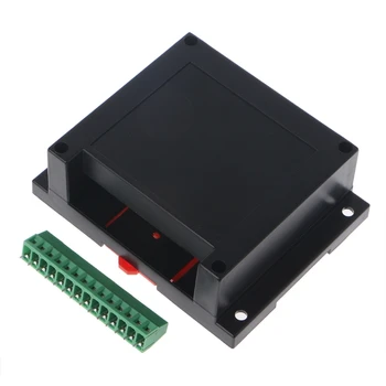

PLC Control Box Plastic Shell Electronic Project Case DIY Terminal Block