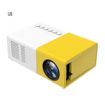 

J9 Mini Projector Household Full High Definition LED Support AV CVBS HDMI USB Multimedia Interfaces Beamer Projector