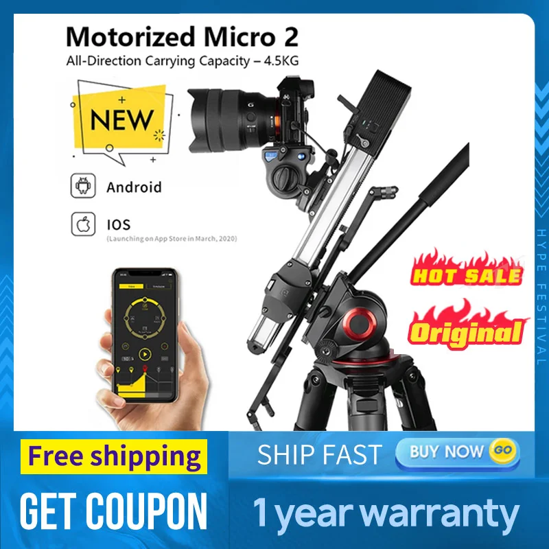 ZEAPON Micro 2 мини-ползунок крайне низкий уровень шума двигатель механизированная