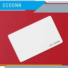 UID IC карта Сменные смарт-брелоки клон карта для 1K S50 RFID 13,56 МГц блок контроля доступа секторный записываемый 10 шт