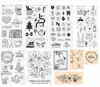 

french Transparent Clear Stamp for DIY scrapbooking/Card Making C500