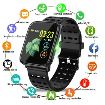 

Sport Smart Watch Multi-Purpose Sports Mode Running Skipping Walking Fitness Tracker With Heart Rate Moniting Men's Smartwatch