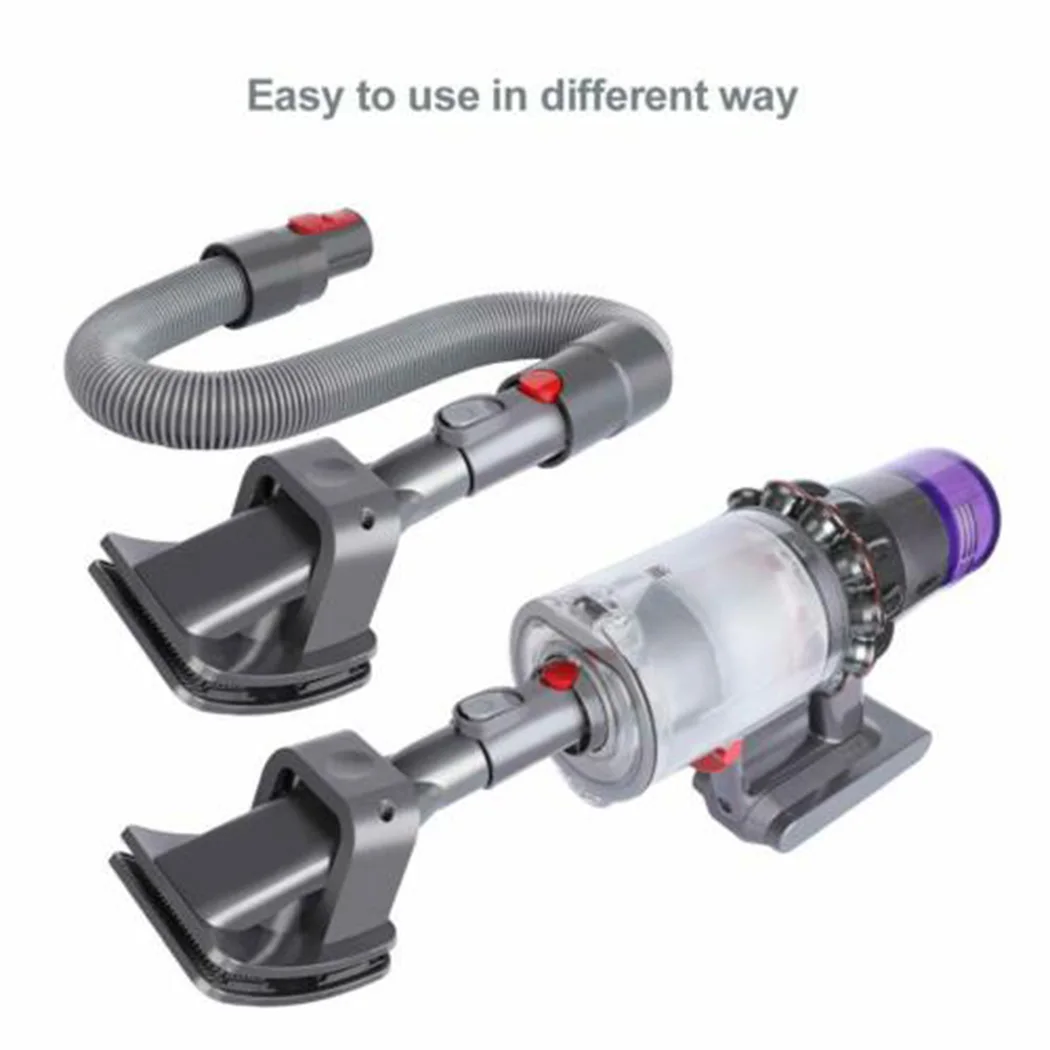 1 * spazzola per aspirapolvere + 1 * adattatore strumento per spazzola per  sposo per animali domestici per Dyson V11 V10 V8 V7 V6 aspirapolvere con  convertitore strumento per capelli per animali