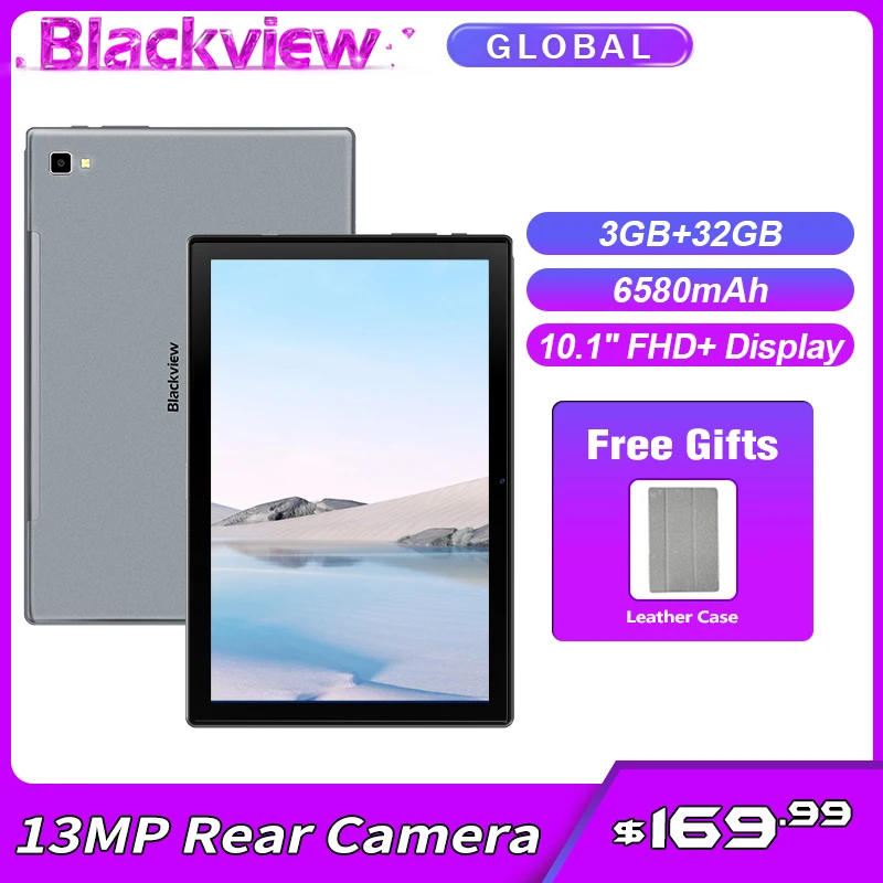 Blackview Tab 8E 32GB 3GB Adaptive Fast Charge Face Recognition 13MP New PC Tablet Phone