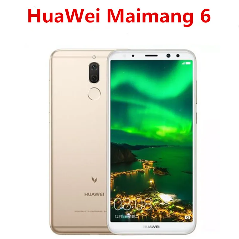 Быстрая доставка DHL сотовый телефон HuaWei Maimang 6 Mate 10 Lite Kirin 659 Android 7 0 5 9 дюйма 2160*1080 4 Гб