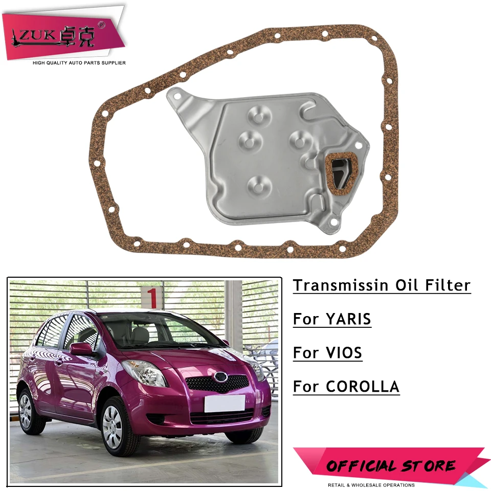 ZUKHighQualityATMTransmissionFilterStrainerwithORingGasketForToyotaYARISVIOS