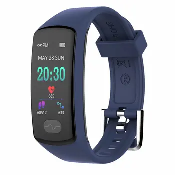 

AD45 Waterproof 0.96 Inch Full Touch Screen Heart Rate Blood Smart Sports Watch