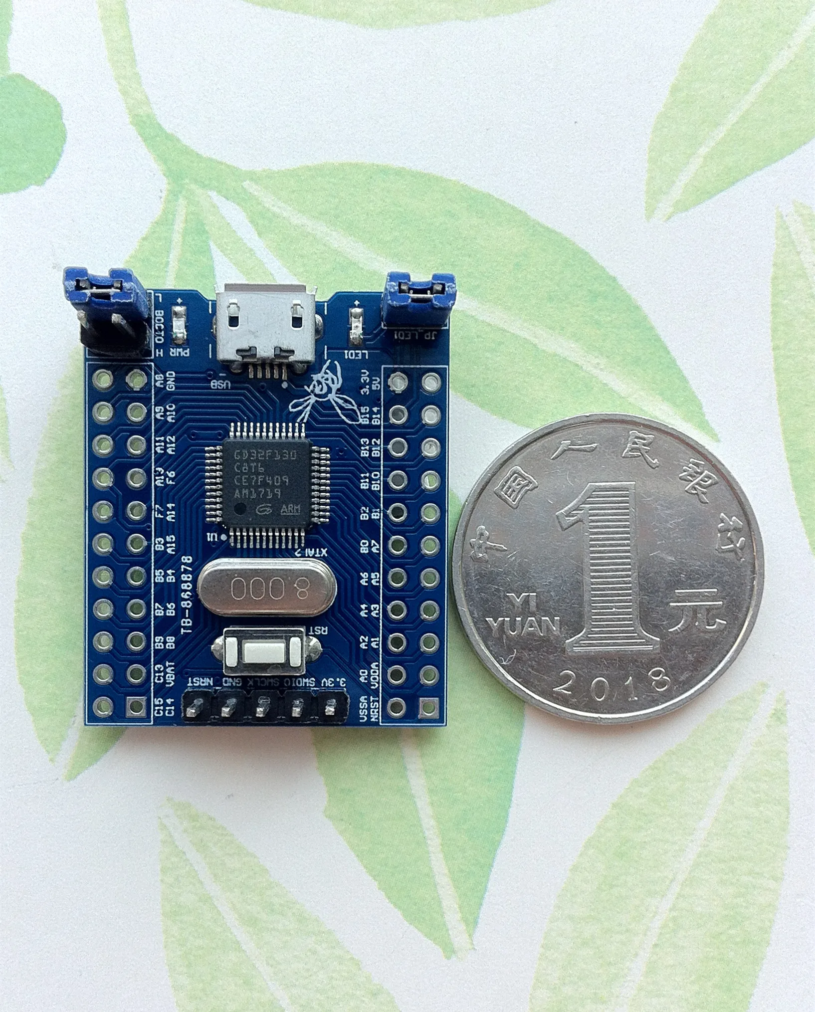 Placa de desarrollo GD32F130C8T6, sistema mínimo GD32F130, GD32F130C8 Mini