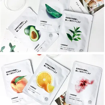

Facial Mask Fruit Essence Sheet for Deep Moisturizing Face Skin Refreshing 25ml ZGOOD