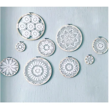 

DIY tapestry wall hanging Lace Dream Catcher Set Wedding Background Decoration mexican party decorations boho wall hanging