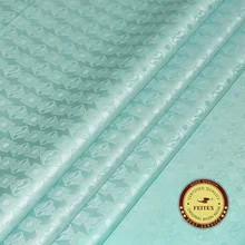 Африканская популярная морская парча 5/10 метров превосходный хлопок жаккард Feitex Базен Riche ткань Parfum немецкий Текстиль