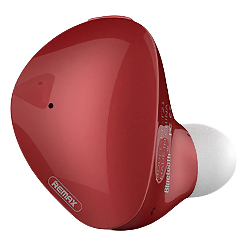 Red FFYY-remax Rb-T21 Мини Беспроводная bluetooth-гарнитура с поддержкой многоточечного подключения перезаряжаемая мини-4,1 - Цвет: Red
