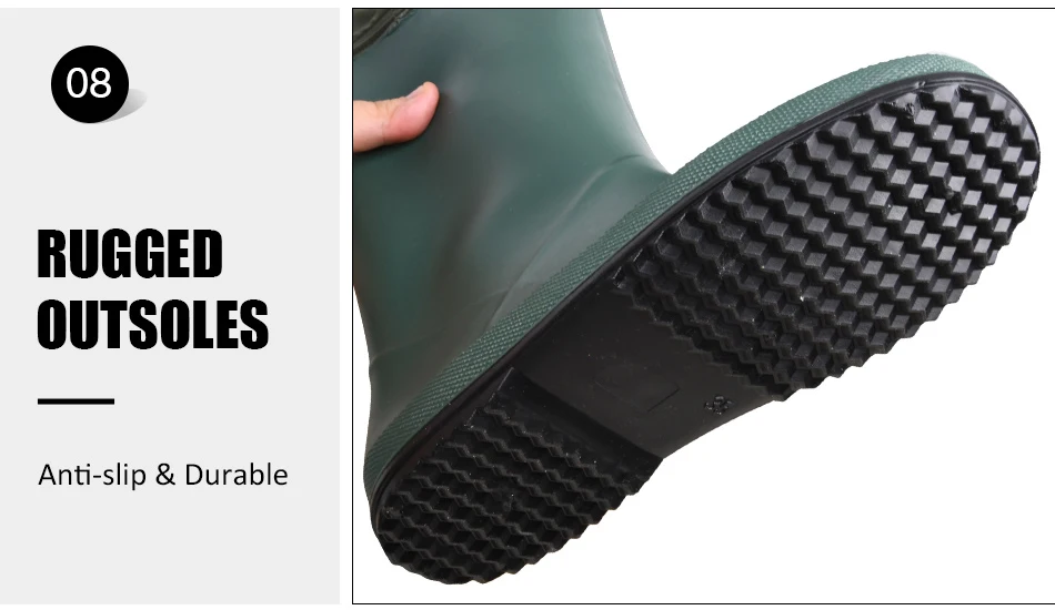 Leves da Pesca do Pvc das Crianças do Peito de Goture com Bootfoot para a Criança e as Crianças da Idade Waders Duráveis Respiráveis Bootfoot para a Criança e as Crianças da Idade 2-13 com 13 Cheap Roupa de pesca tipo Wader