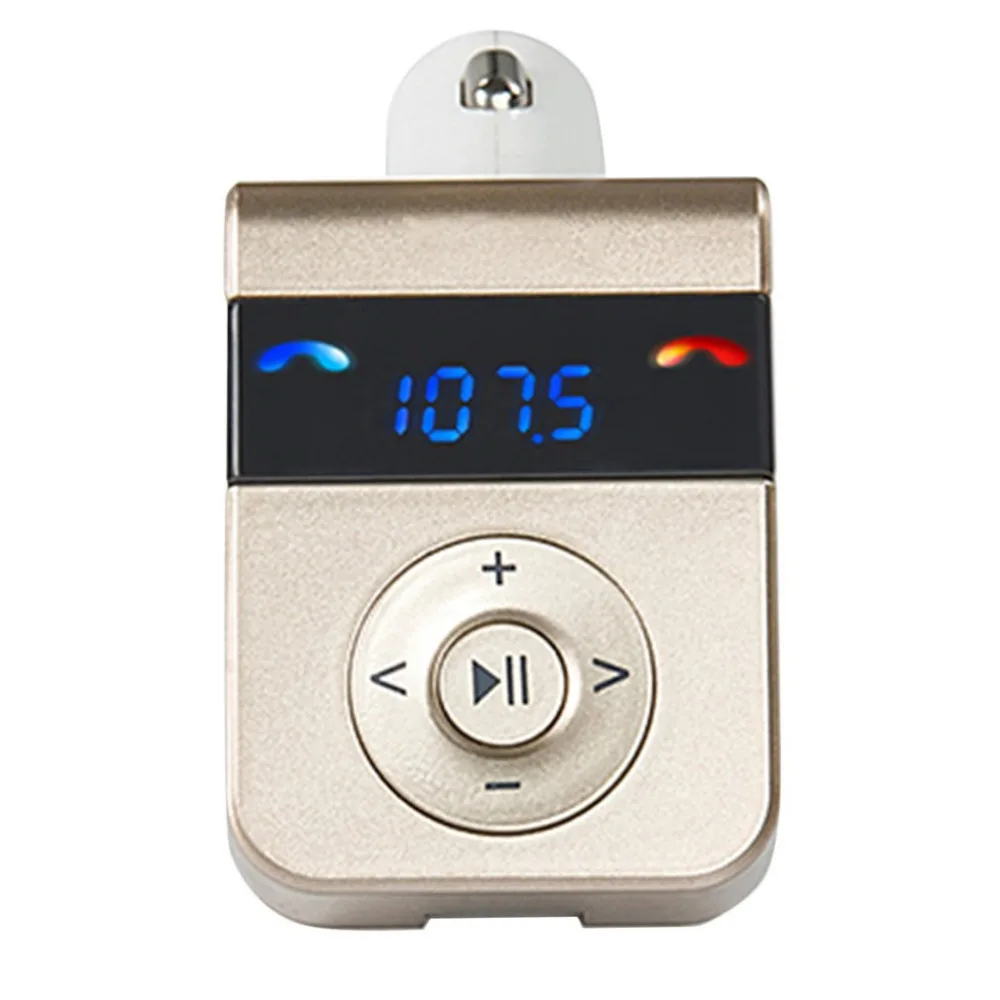 Новинка S8 многофункциональное автомобильное Bluetooth Беспроводное зарядное устройство вращающийся многофункциональный музыкальный плеер Поддержка tf-карты Встроенная функция Handfree