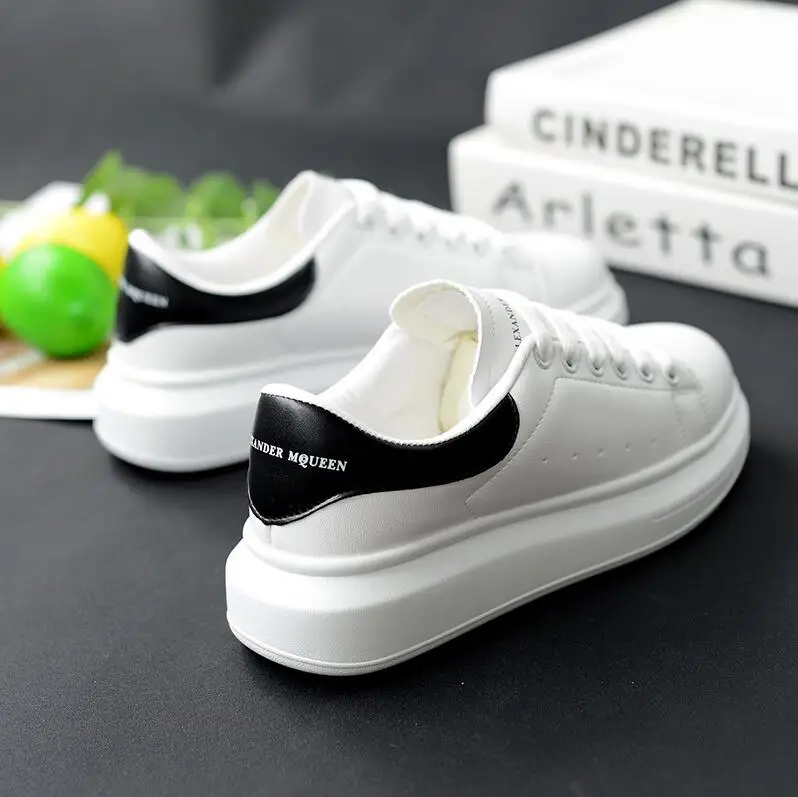 

Shoes Woman 2019 Spring Designer Wedges White Shoes Female Platform Sneakers Women Plus Size Casual Female Flat Shoes Women 2019