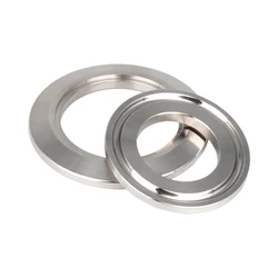 19mm-102mmBlind Cover Tri Clamp End Cap with Central Hole Sanitary SS304 Stainless Steel Quick Opening Blind Disk Pipe Fitting