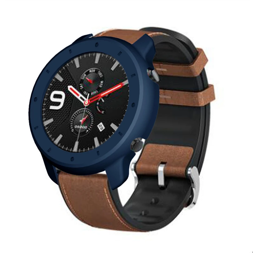 Сменный Чехол из ТПУ и поликарбоната для Xiaomi Huami AMAZFIT GTR Watch 47 мм, чехол, защитная рамка, идеальная посадка, прочный Чехол,, S40