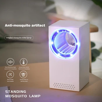 

USB Electric Mosquito Killer Lamp Photocatalysis LED UV Bug Repellent Trap Light for Household Kitchen Protection
