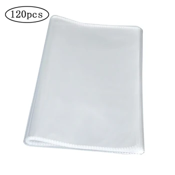 

120pcs Clear Cellophane Bags For Cookies Plastic Cellophane Gift Bags Pouch Bread Loaf Bags For Bakery Food Storage Bag 25x12cm