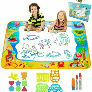 

2020 Newest Arrival Kid's Drawing Water Pen Painting Doodle Aquadoodle Mat Board Children Toy gifts