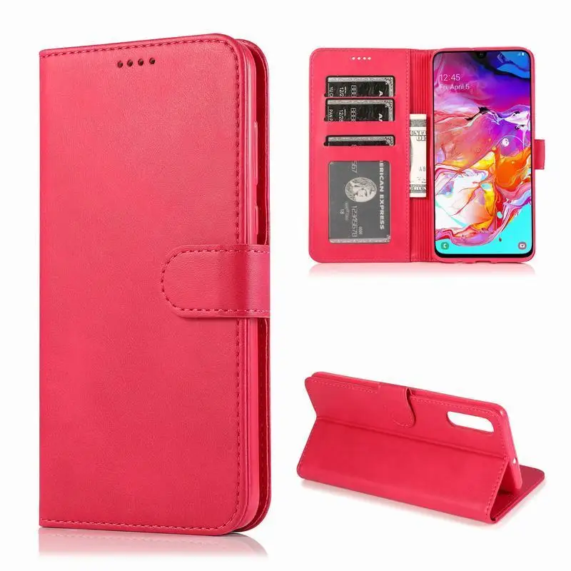 Red Case Чехол для Xiaomi Redmi Note 8 Pro Чехол кожаный кошелек флип-чехол Redmi Note 8 Fundas роскошный винтажный кошелек для карт протектор - Цвет: Red Case